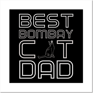 Best Bombay Cat Dad Posters and Art